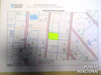 Žemės ūkio paskirties sklypas Prienų rajone, Papilvio kaime, 6400 EUR pradinė kaina