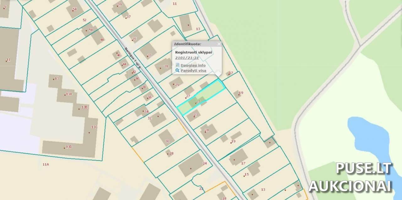 Žemės sklypas Sklypai Neringos 1-oji g. 25, 92314 Klaipėda, Lithuania 2