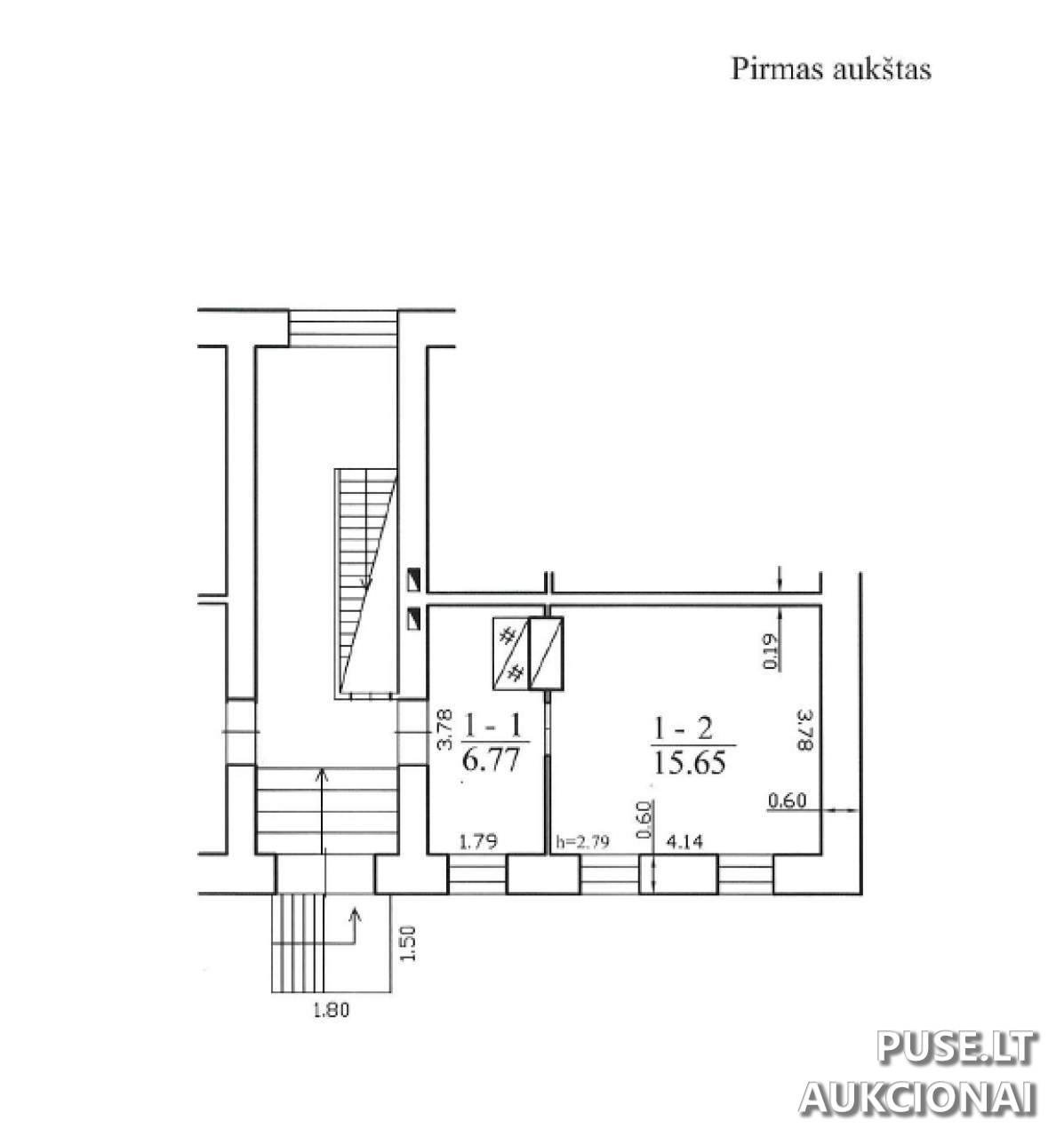 Butas Patalpos/Butai P. Vileišio g. 14A, 10306 Vilnius, Lithuania 1