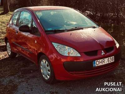 Lengvasis automobilis Mitsubishi Colt 2008 m. Klaipėdoje aukcione nuo 300 EUR