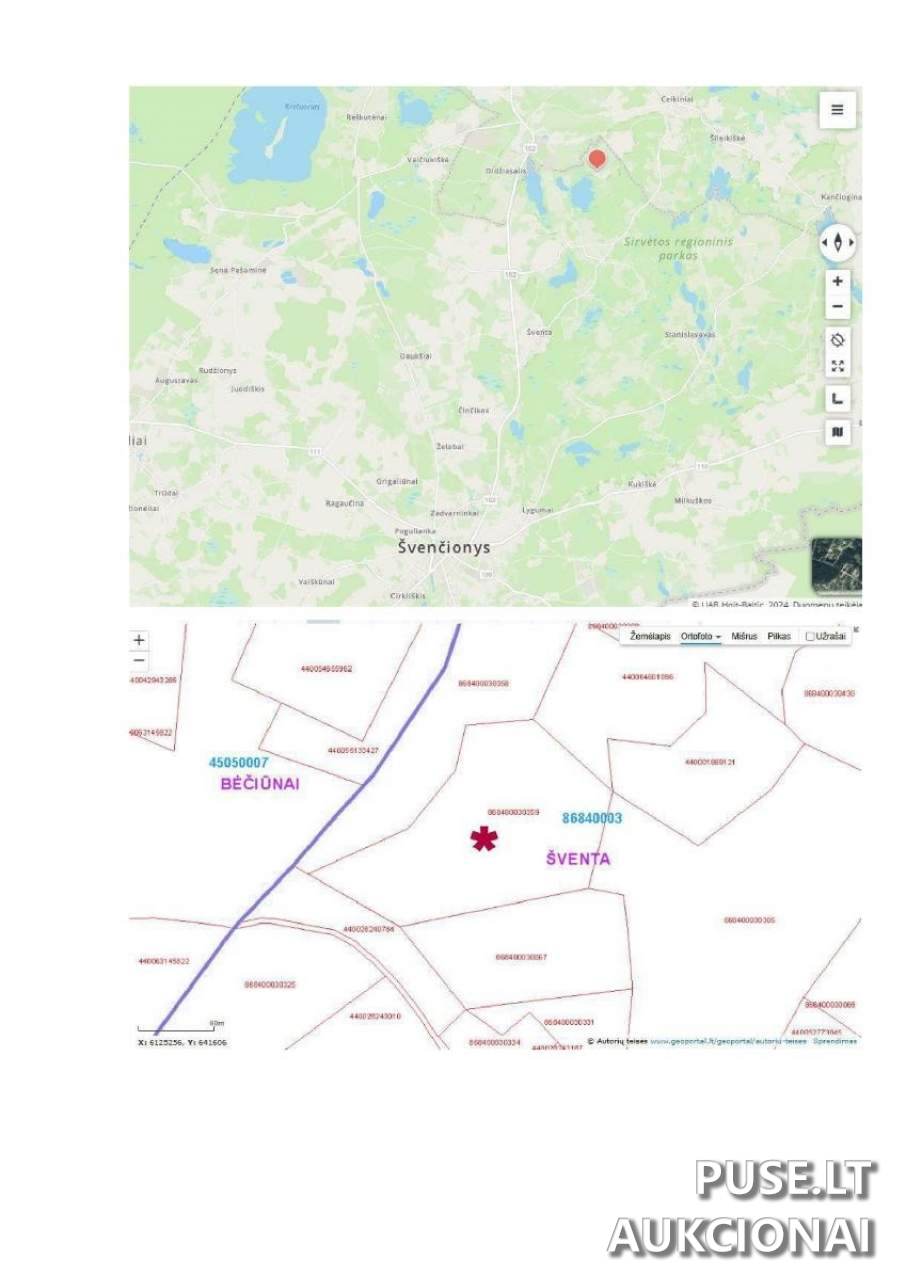 Žemės sklypas Sklypai Švenčionys District Municipality, Lithuania 2