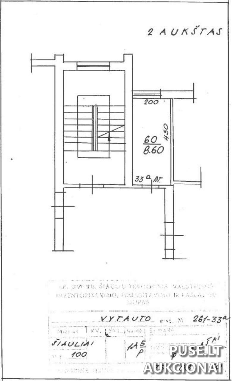 Butas Patalpos/Butai Vytauto g. 261, 77181 Šiauliai, Lithuania 1