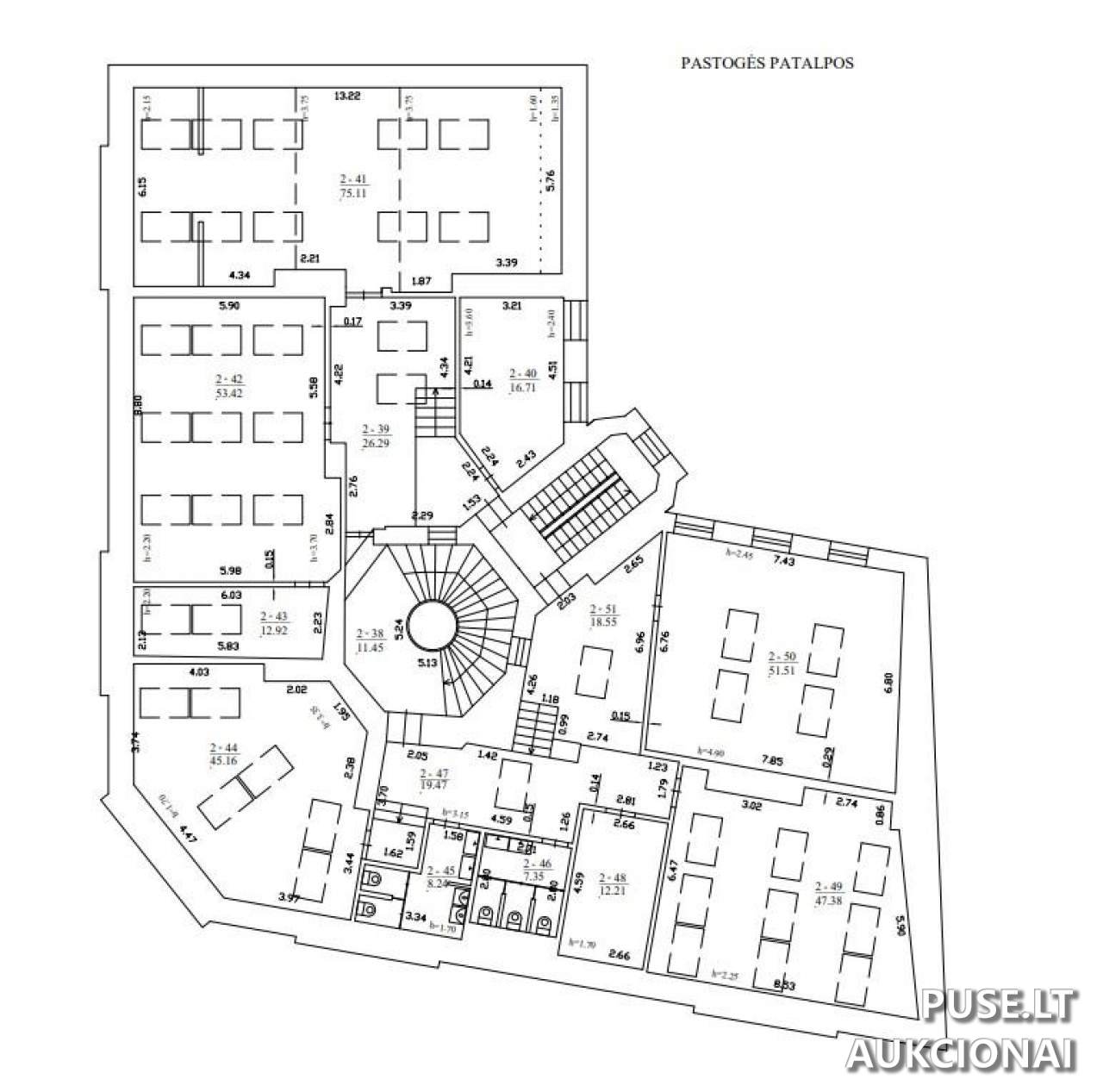 Nuomojamas turtas: Mokykla Pastatai Žygimantų g. 4, 01129 Vilnius, Lithuania 1