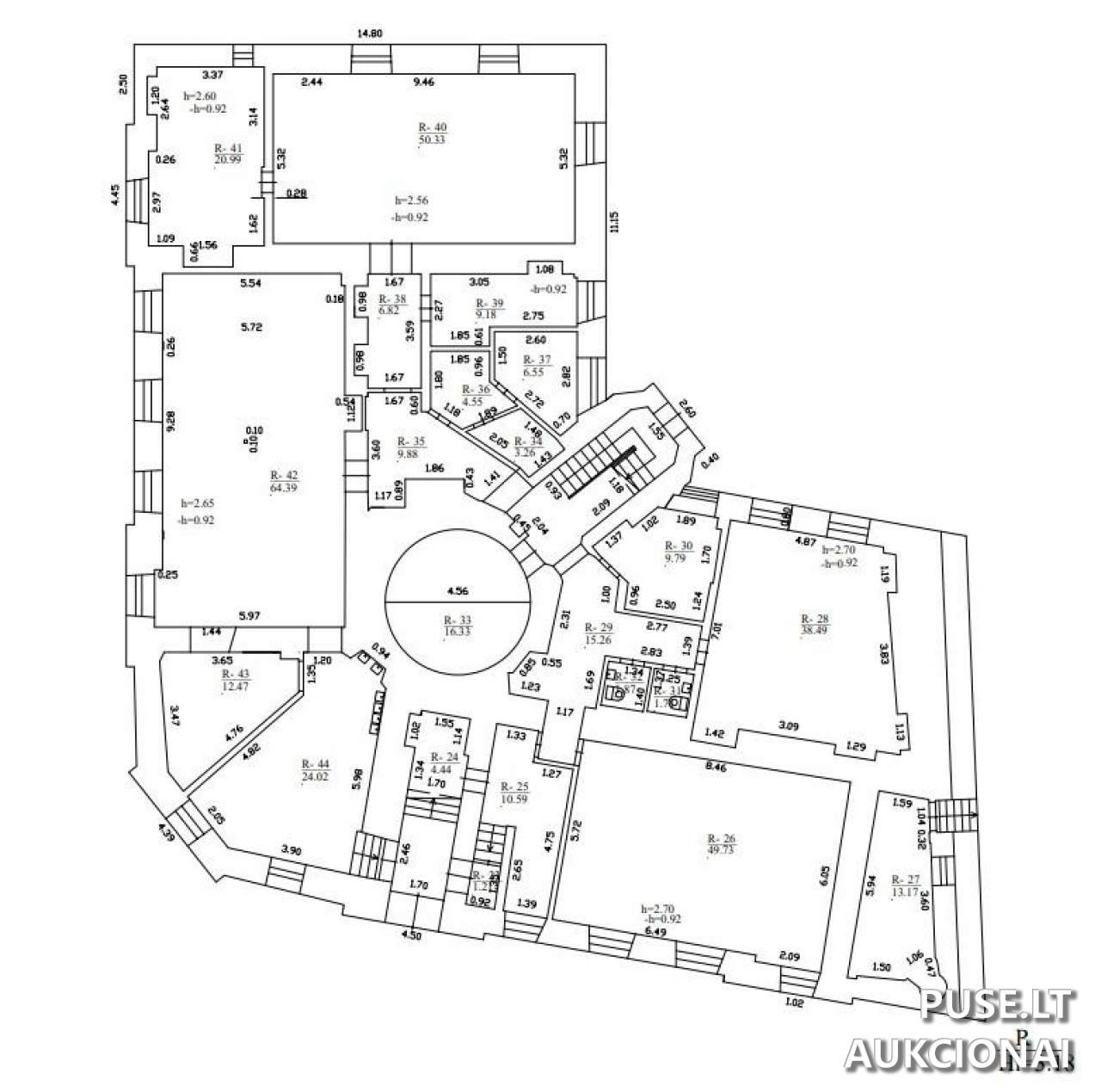 Nuomojamas turtas: Mokykla Pastatai Žygimantų g. 4, 01129 Vilnius, Lithuania 4