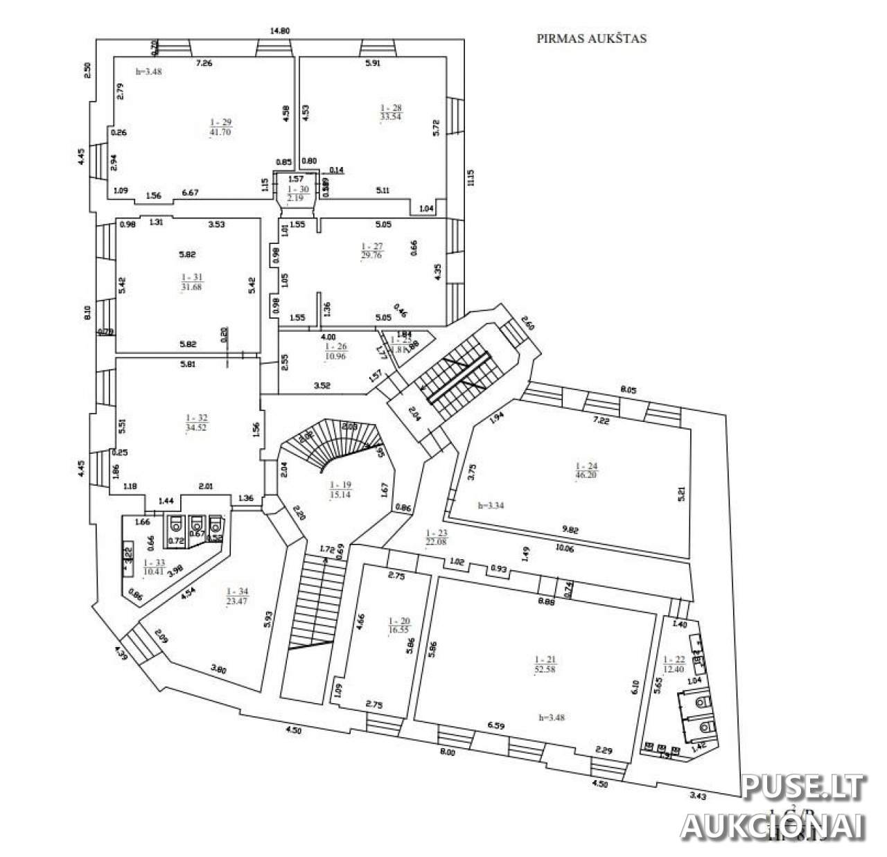 Nuomojamas turtas: Mokykla Pastatai Žygimantų g. 4, 01129 Vilnius, Lithuania 5