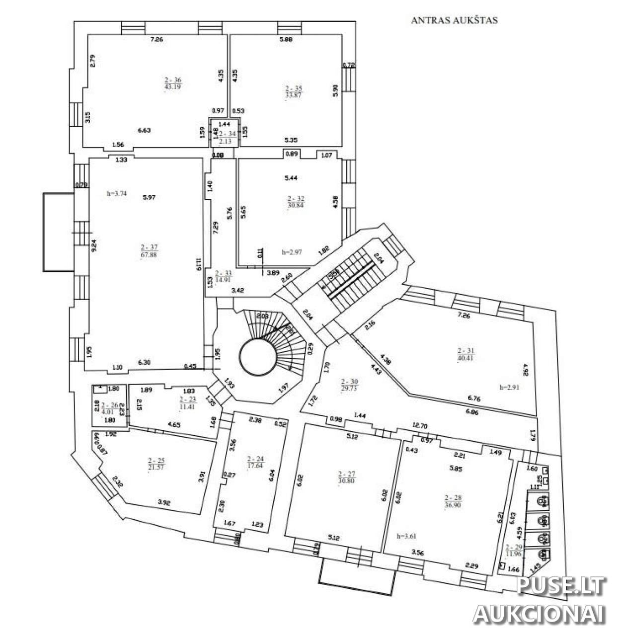 Nuomojamas turtas: Mokykla Pastatai Žygimantų g. 4, 01129 Vilnius, Lithuania 6