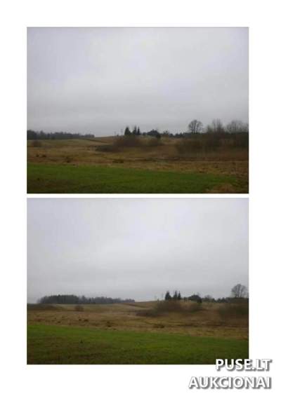 Žemės ūkio paskirties žemės sklypas Molėtuose, Stebulių kaime, 0.65 ha, pradinė kaina 1440 EUR