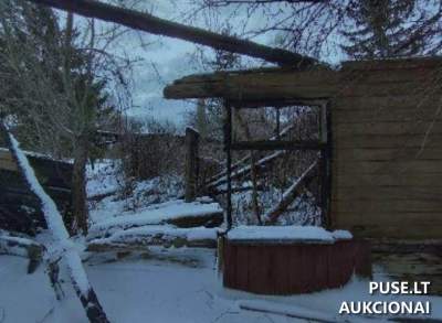 Aukcionas: Griautinas gyvenamasis namas Biržų rajone, Pačeriaukštės seniūnijoje, pradinė kaina 4140 EUR