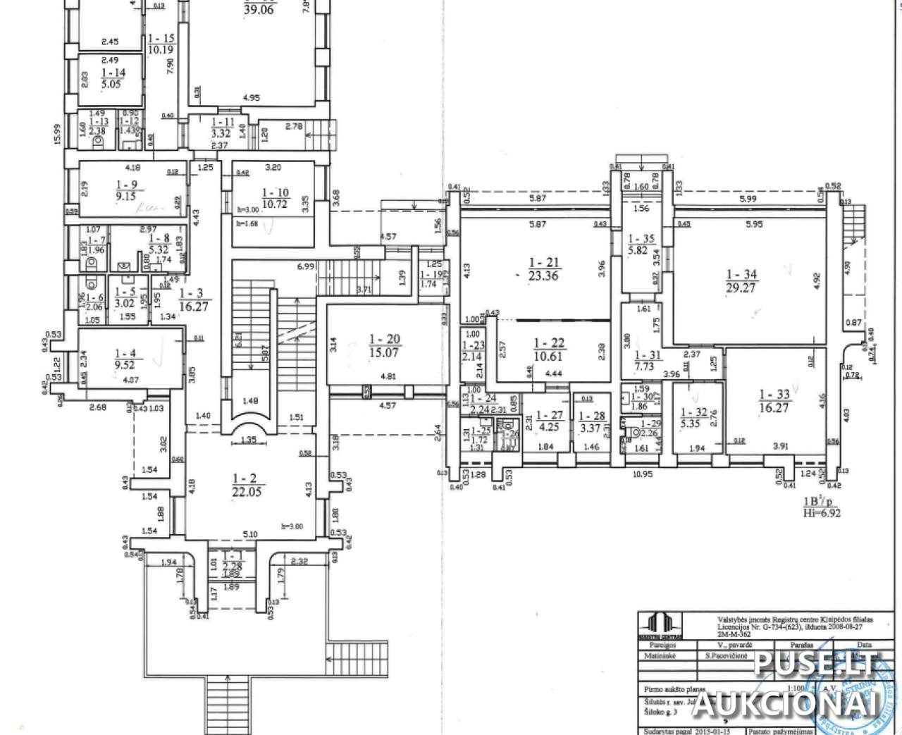 Administracinis su gydymo paskirties patalpomis Pastatai Šiloko g. 3, 99331 Juknaičiai, Lithuania 2