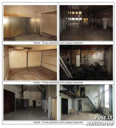 Gamybinis pastatas Klaipėdoje prie LEZ, pradinė kaina 616000 EUR