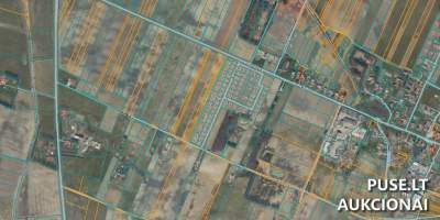 Žemės sklypo dalis Klaipėdos r. sav., Kvietinių k. su susisiekimo koridorium, pradinė kaina 4238 EUR