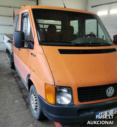 Krovininis automobilis iki 3,5t. VW LT-28 1998 m. parduodamas aukcione nuo 700 EUR