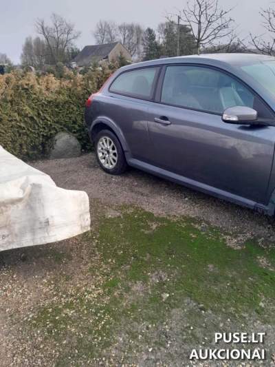 Volvo C30 keleivinis automobilis, dyzelinas, 80 kW aukcione Klaipėdoje, pradinė kaina 1080 EUR