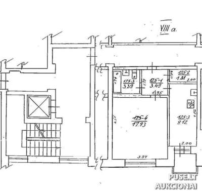 Butas Visagine, Taikos pr. 88, 35.81 kv.m. - Pradinė kaina 6804 EUR