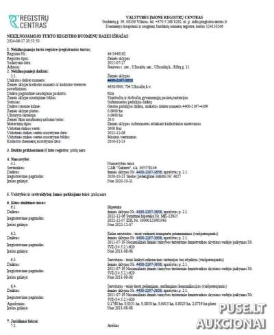 Parduodamas 0.09 ha žemės sklypas Jonavos r. Užusalių k. Rūtų g. 11 už 3900 EUR