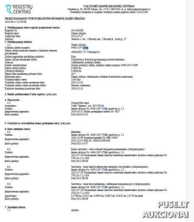 Žemės sklypas Jonavos rajone, Užusaliuose, Astrų g. 17, 0.09 ha, pradinė kaina 3900 EUR