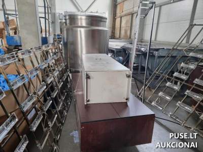 Termoformavimo įranga parduodama aukcione 1000000 EUR - pramoninė įranga