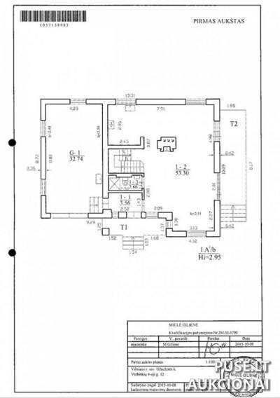 Gyvenamasis namas Vilniaus rajone, Užuežerės seniūnijoje, 200.65 kv.m, 185600 EUR