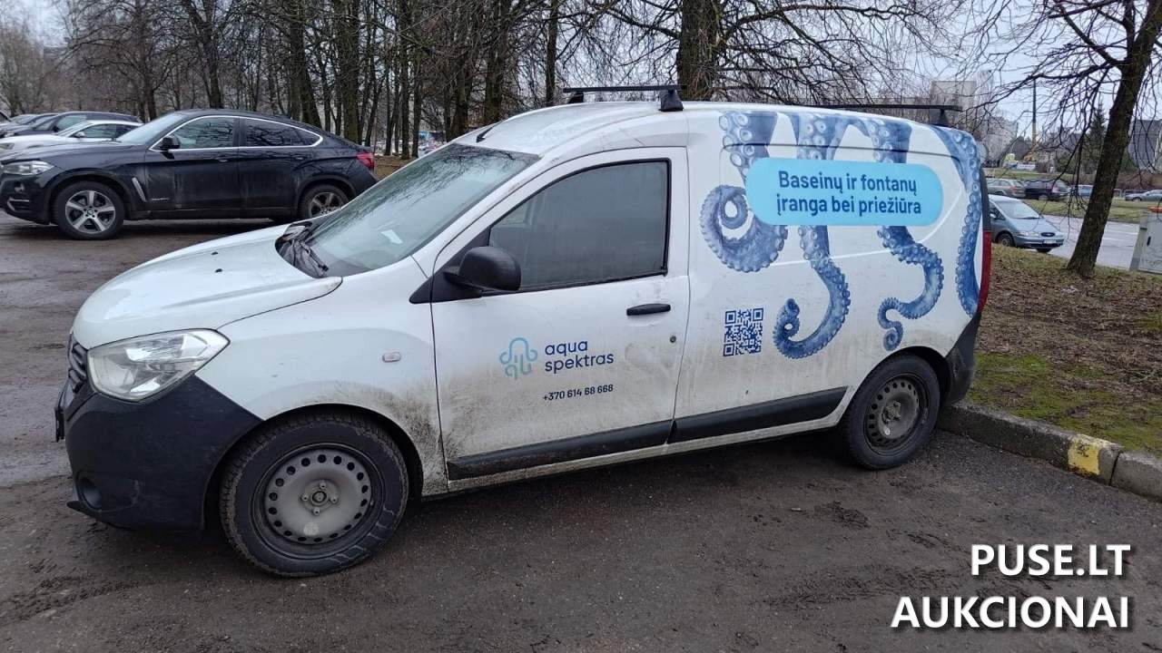 DACIA DOKKER Krovininis automobilis iki 3,5t. 3