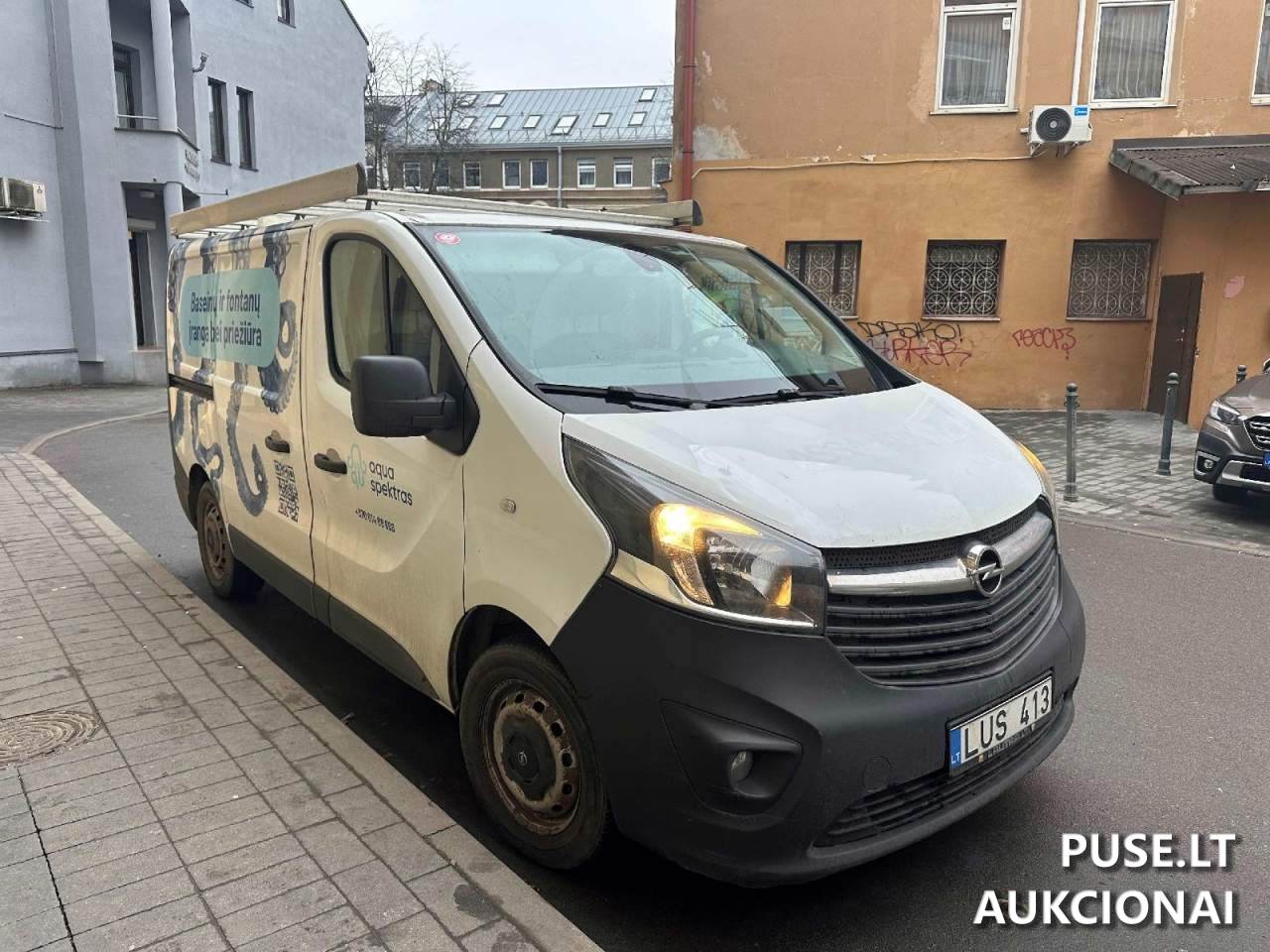 OPEL VIVARO-B Krovininis automobilis iki 3,5t. 3