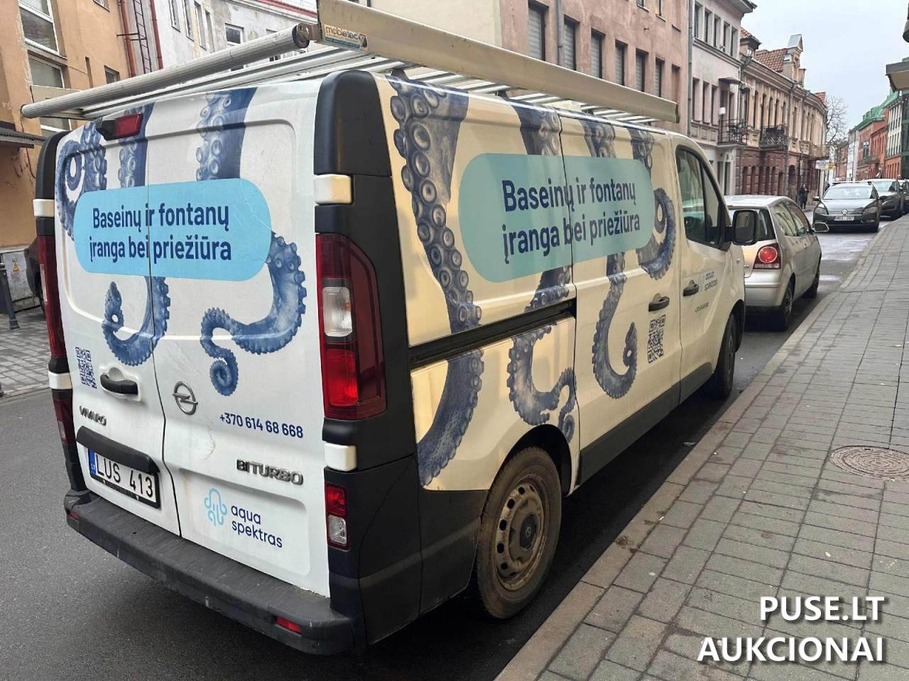 OPEL VIVARO-B Krovininis automobilis iki 3,5t. 6