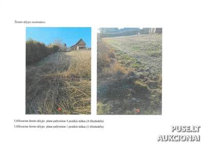 Valstybinis žemės sklypas Šakių r. sav., Kudirkos Naumiesčio m., Bažnyčios g. 1A, pradinė kaina 1620 EUR