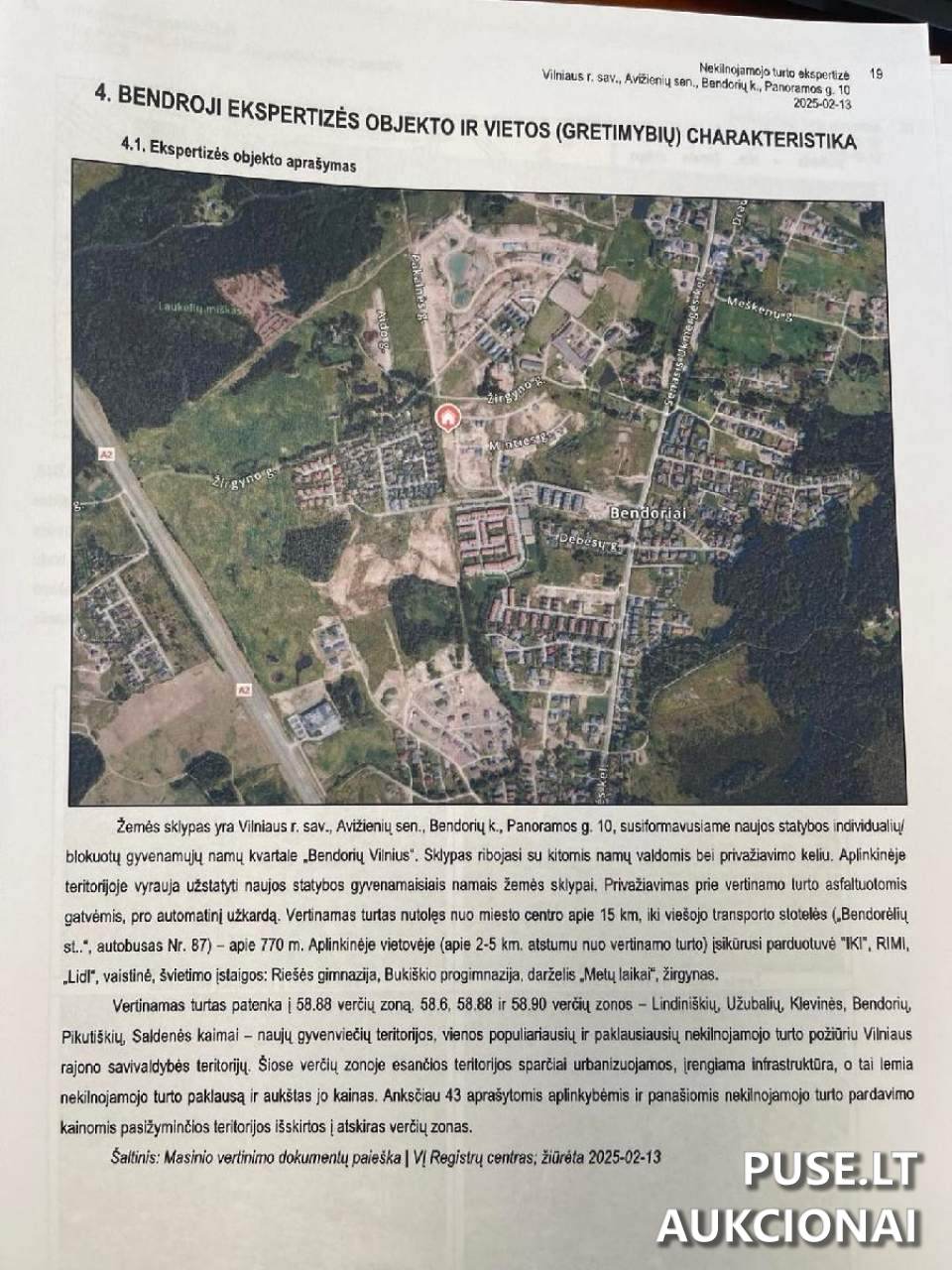 Žemės sklypas Sklypai Panoramos g. 10, Parapijoniškių k., 13241 Vilniaus r. sav., Lithuania 4