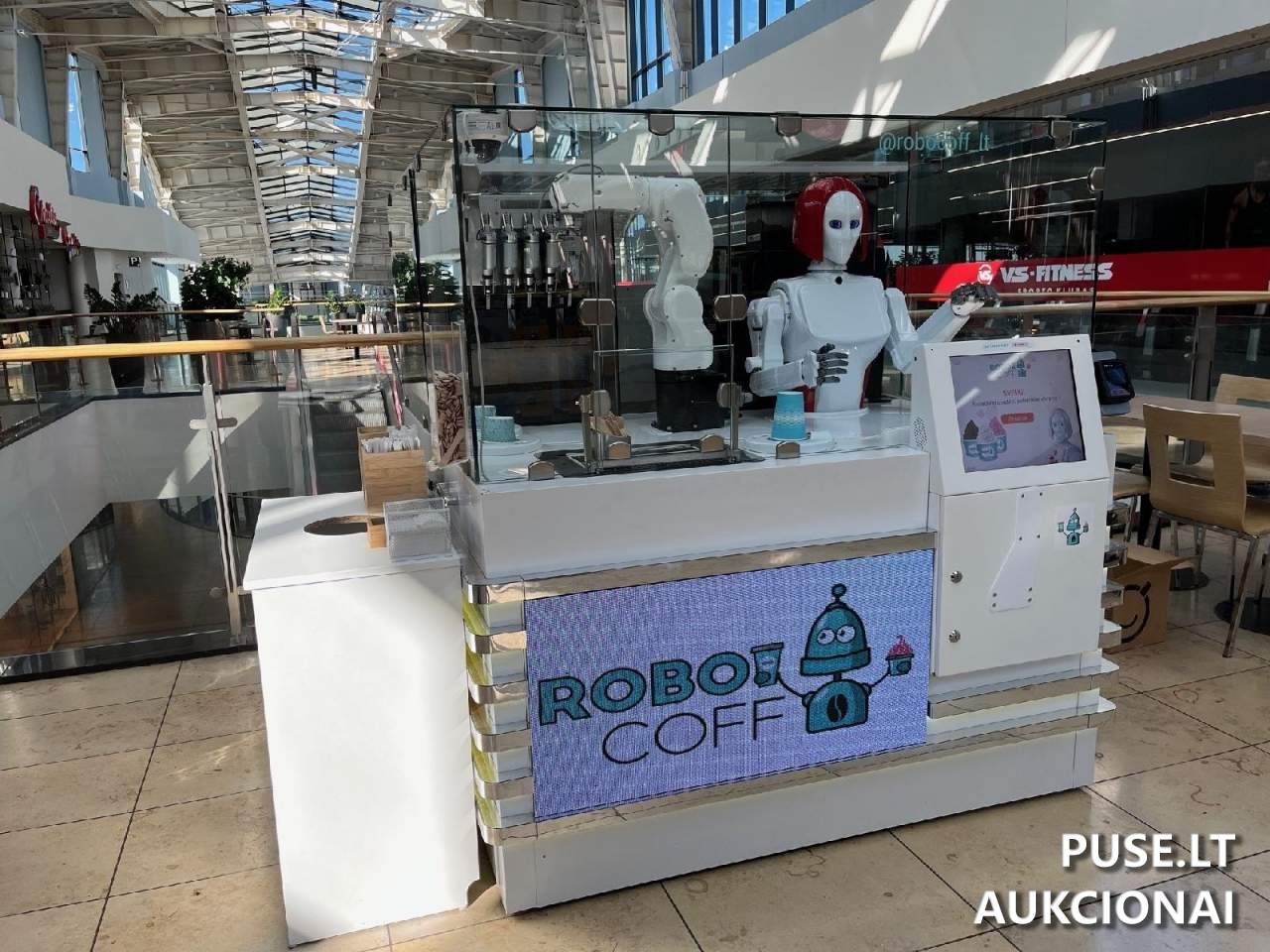 Robotizuotas ledų ir kavos kioskas "Robocoff RC-511" Mašinos ir įrengimai 4