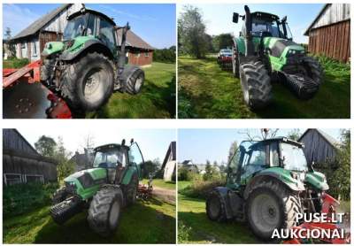 Ratinis traktorius Deutz-Fahr Agrotron 6150 (2014 m.) viešame aukcione nuo 27420 EUR
