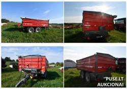 Traktoriai, savaeigės mašinos, priekabos, puspriekabės - Traktoriaus puspriekabė Metal Fach T730/2