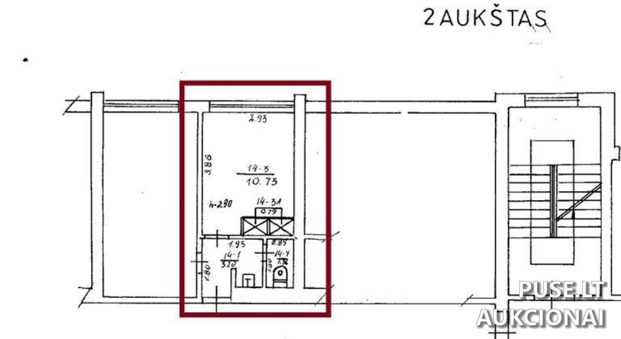 Butas Patalpos/Butai Draugystės g. 20, 89167 Mažeikiai, Lithuania 6
