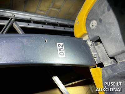 Elektrinis krautuvas JUNGHEINRICH aukcione, pradinė kaina 10000 EUR, varžytynės nemokumo administratoriaus