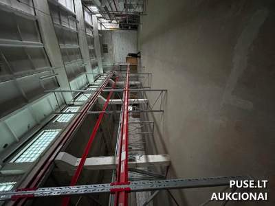 Sandėliavimo lentynos Telšiuose, Sedos g. 34, pradinė kaina 12000 EUR, PVM objektas