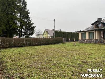 Valstybinės žemės sklypo aukcionas Tauragės rajone, Skaudvilėje, Sodų g. 2A, pradinė kaina 1745 EUR