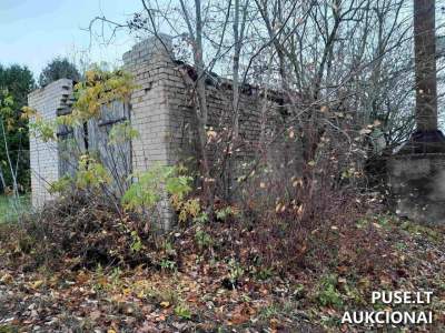 Pakartotinis komercinės paskirties objektas - Katilinė Raseinių rajone, Paliepiuose, pradinė kaina 2302 EUR