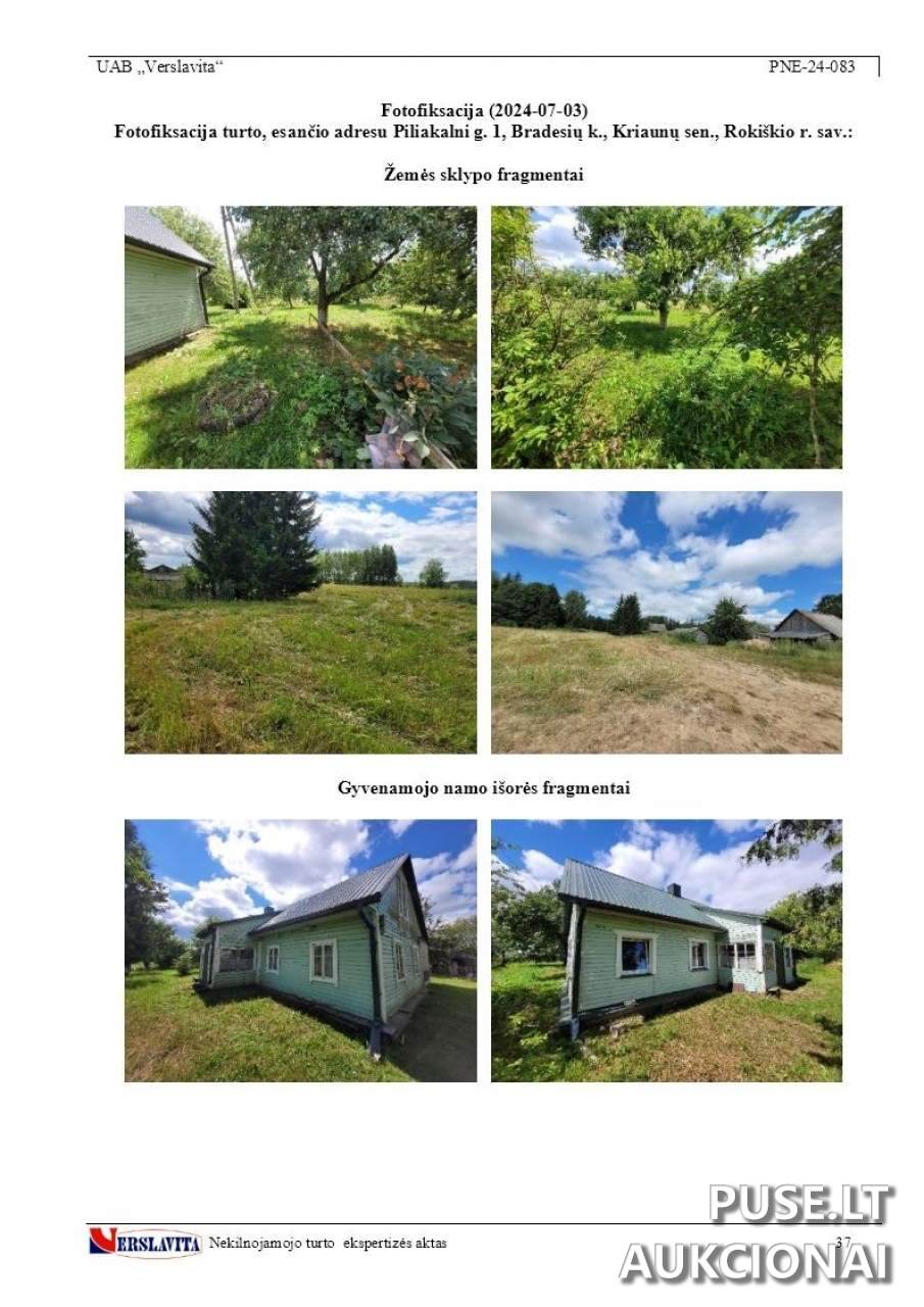 Žemės sklypas Sklypai Piliakalnio g. 1, 42252 Bradesiai, Lithuania 2