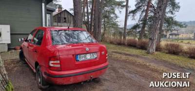 Lengvasis automobilis SKODA FABIA 2006 m. Kauno rajone - pradinė kaina 500 EUR