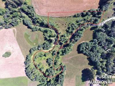 Žemės ūkio paskirties sklypas Utenos rajone prie Vyžuonos upės 3500 EUR