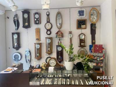 Didelės laikrodžių parduotuvės atsargos 2525 vnt. pradinė kaina 52783 EUR - Nemokumo aukcionas