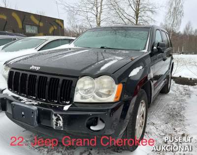 Keleivinis automobilis Jeep Grand Cherokee Utenoje, pradinė kaina 1500 EUR, vyksta aukcionas