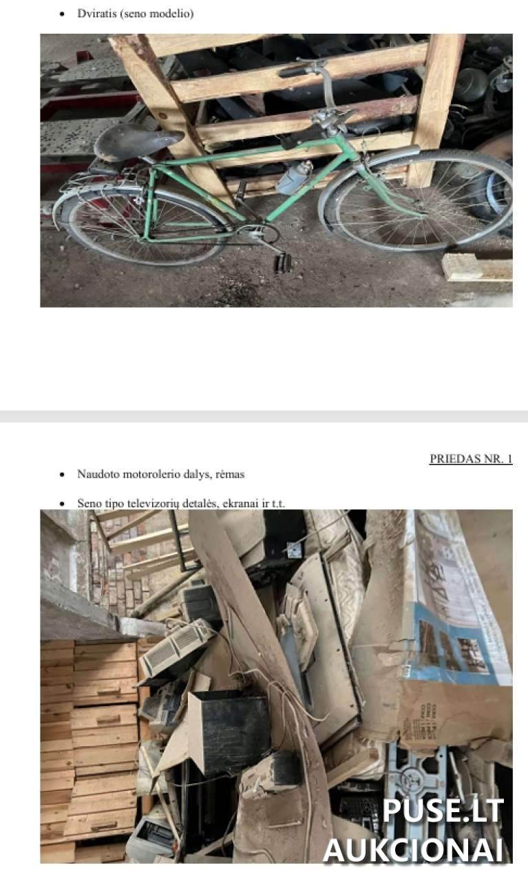 Parduodamas įmonės įvairus turtas kaip bendras vienetas Neklasifikuota 1
