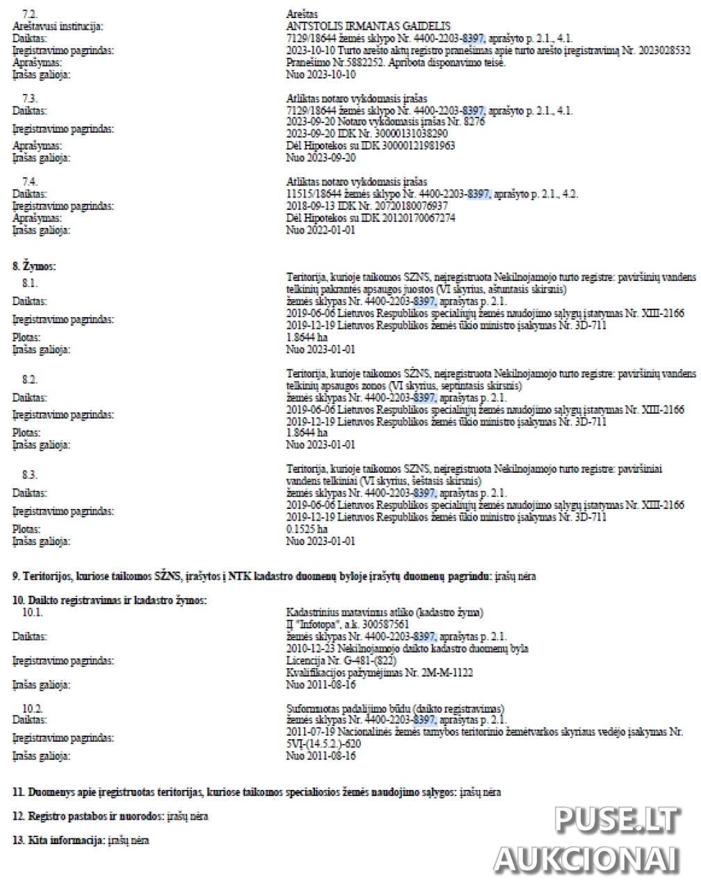 Žemės sklypas Sklypai Jurginų g. 30, Užusaliai, 55337 Jonavos r. sav., Lithuania 1