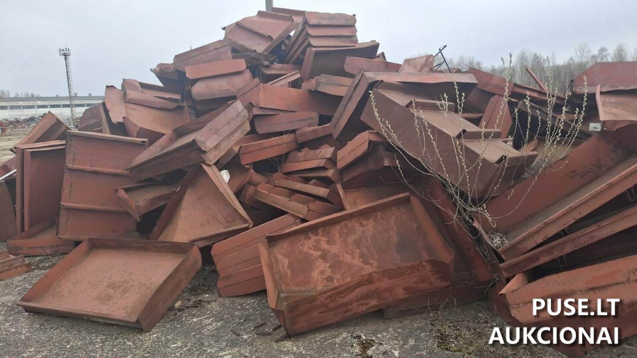 negabaritinis juodojo metalo laužas, 1000 t Kitas turtas 6