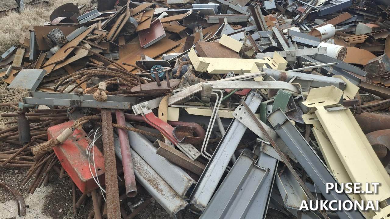 negabaritinis juodojo metalo laužas, 1000 t Kitas turtas 14