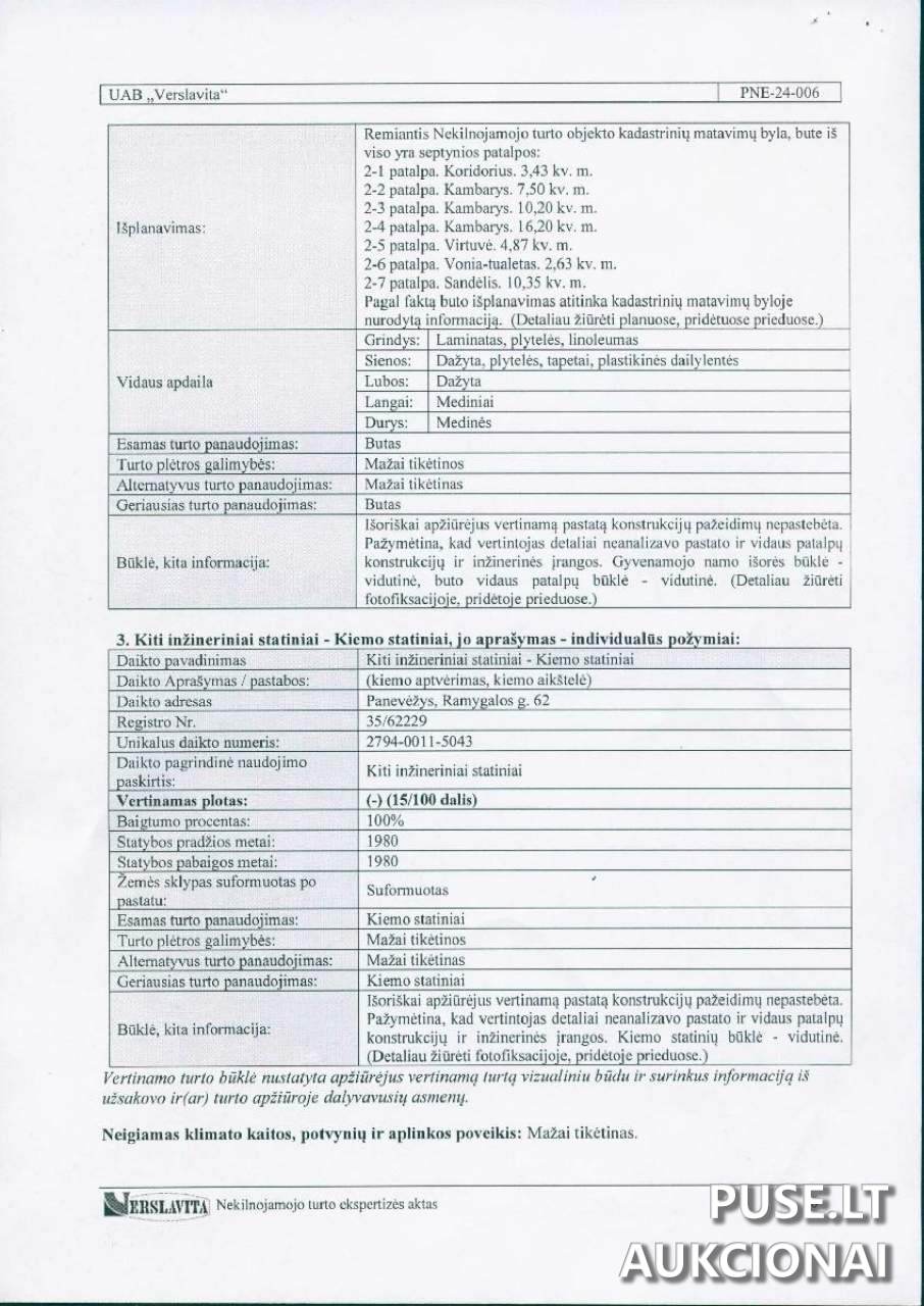 Žemės sklypas Sklypai Ramygalos g. 62, 36229 Panevėžys, Lithuania 1