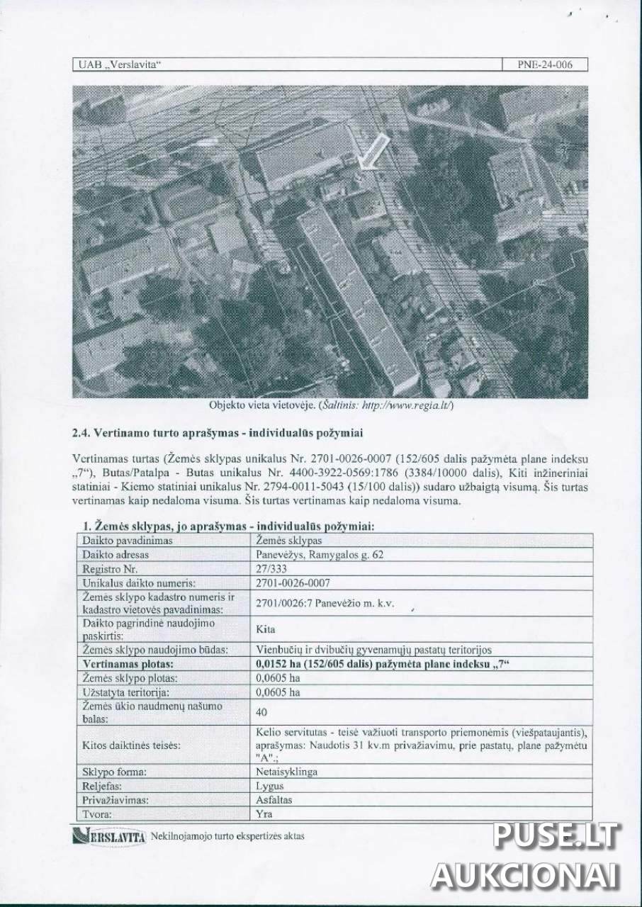 Žemės sklypas Sklypai Ramygalos g. 62, 36229 Panevėžys, Lithuania 6