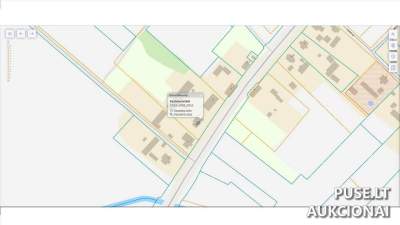 Parduodamas 2 kambarių butas Radviliškio r., Nirtaičių k., su krosniniu šildymu, pradinė kaina 1127 EUR