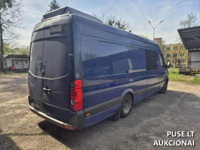 VW Crafter 2.5 120kW autobusas (iki 5t) Kaune, pradinė kaina 1500 EUR