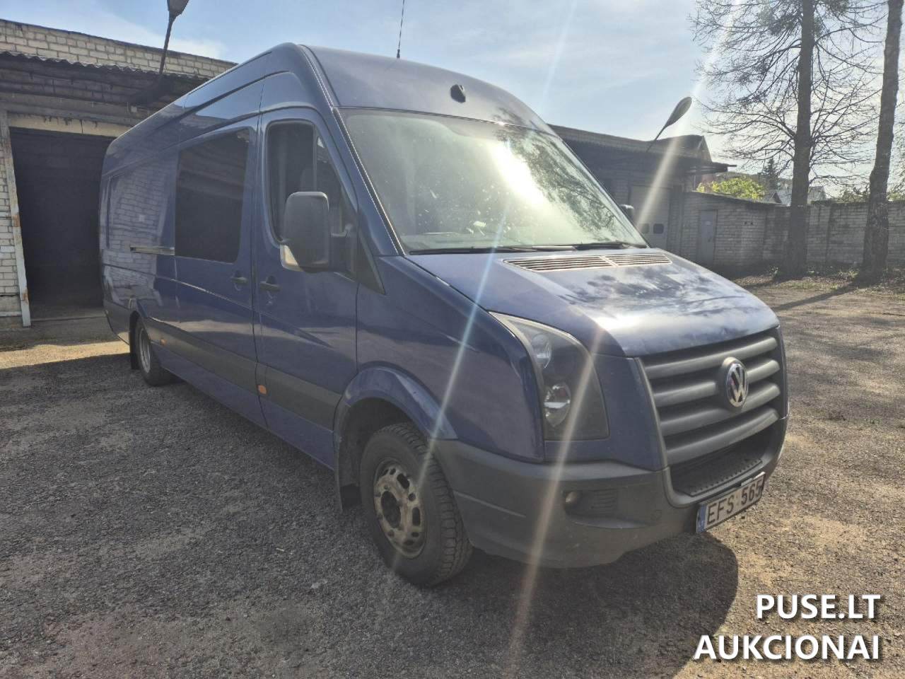 VW CRAFTER EFS 565 2.5 120KW Autobusas  ne daugiau 5t. 4