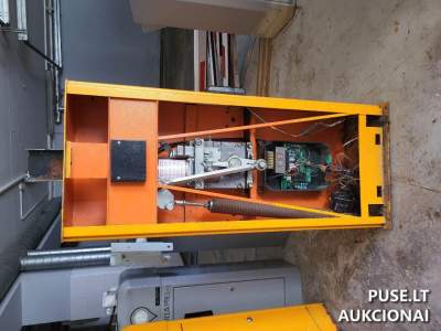 Automatinės stovėjimo aikštelės kamerų ir užkardų sistema Vilniuje, pradinė kaina 476 EUR